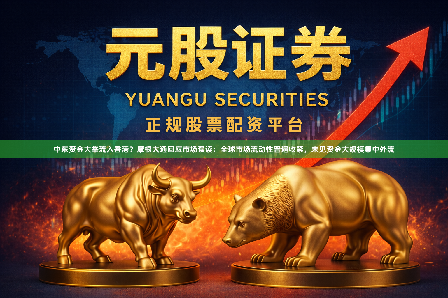 中东资金大举流入香港？摩根大通回应市场误读：全球市场流动性普遍收紧，未见资金大规模集中外流