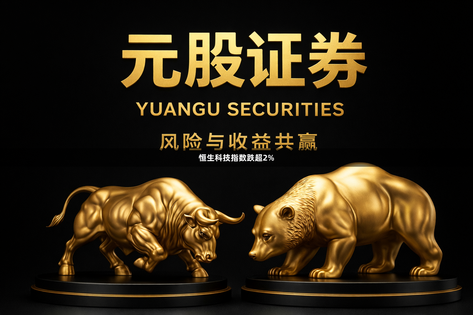 恒生科技指数跌超2%